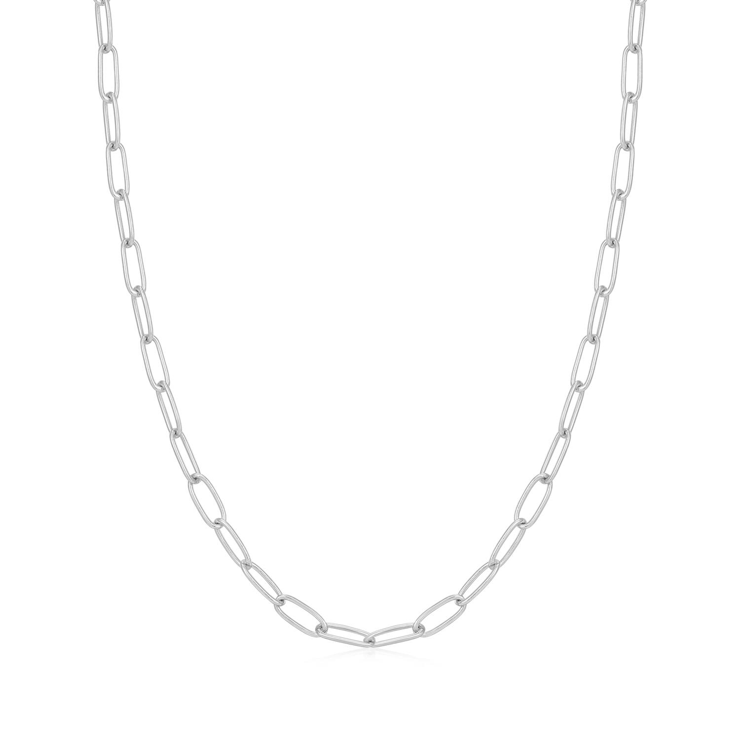  Pop Charms - Link necklaces - Silver / Rhodium plated - 45cm